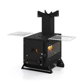 Portable Wood Burning Stove – Outdoor Camping & Backpacking Cooker-2