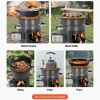Portable Wood Burning Stove – Outdoor Camping & Backpacking Cooker-1