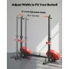 Heavy Duty Power Cage – Adjustable Squat Rack for Bench Press & Lifting