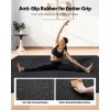Interlocking EVA Foam Fitness Floor Tiles (24 Pack) | Gray Dots