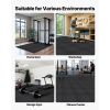 Interlocking EVA Foam Fitness Floor Tiles (24 Pack) | Gray Dots