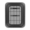 Bicycle Rear Basket with Waterproof Cover & Cargo Net – Heavy‑Duty Metal Wire Mesh Back Rack Basket