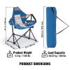 Reclining Camping Hammock Chair (300 lbs) – Folding Rocking Chair