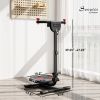 Red Foldable Ab Twister Board with LCD Display – Waist Trimming Disc