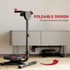 Red Foldable Ab Twister Board with LCD Display – Waist Trimming Disc