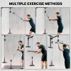 Red Weight Cable Pulley System – Home Gym LAT Pulldown & Bicep Curls