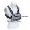 Reflective Trail Hiking Chest Rig - Cycling Sports Bag
