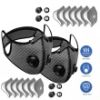 Reusable Sports Face Cover with Filters (2-Pack)
