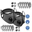 Reusable Sports Face Cover with Filters (2-Pack)