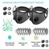 Reusable Sports Face Cover with Filters (2-Pack)