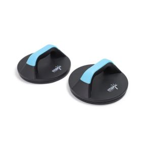 Rotating Push Up Bars Set | Wrist-Safe Handles & Carry Bag