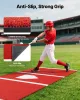 Baseball Hitting Mat, 10x3.8 ft Batting Cage Mat