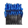 Portable Folding Bench, 8 Seat Foldable Soccer Bench with Side Pockets and Carrying Bag