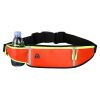 Seamless Outdoors Running Belt with Water Slot - Orange