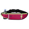 Seamless Outdoors Running Belt with Water Slot - Pink