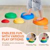 Balance Stepping Stones for Kids – 5 Piece Non Slip Sensory Coordination Set (Up to 220 lbs)