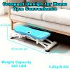 Indoor Sliding Ski Simulator Blue with Resistance Bands | Home Gym