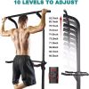 Sport Power Tower Dip Station & Pull Up Bar - Home Gym Stand
