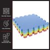 Stalwart 8-Pc Interlocking Foam Play & Exercise Mat (Multicolor)