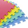 Stalwart 8-Pc Interlocking Foam Play & Exercise Mat (Multicolor)