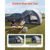 Waterproof SUV Tent for Camping – 8FT x 8FT, PU2000mm, Mesh Windows, Rainfly Included