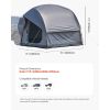 Waterproof SUV Tent for Camping – 8FT x 8FT, PU2000mm, Mesh Windows, Rainfly Included