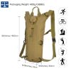 Tactical 3L Hydration Pack Backpack- Khaki