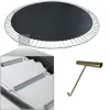 2 Pcs Trampoline Spring Puller Tool – Heavy‑Duty Hook Tool for Spring Installation & Removal