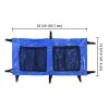 Trampoline Shoe Bag w/ 2 Pockets | Hanging Organizer Mesh