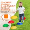 Turtle Balance Stepping Stones for Kids (6 Pcs) – Non-Slip Sensory Toy