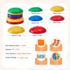 Turtle Balance Stepping Stones for Kids (6 Pcs) – Non-Slip Sensory Toy