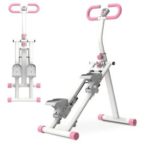 Upgraded Vertical Stair Stepper for Home | Pink Fitness Climber