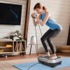Vibration Exercise Machine with Resistance Bands & Remote – Fat Burner
