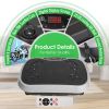 Vibration Plate Exercise Machine with Bands & Remote Control