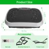 Vibration Plate Exercise Machine with Bands & Remote Control