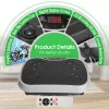 Whole Body Vibration Technology — Activates deep muscle groups to enhance calorie burn and improve strength.