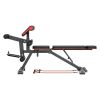 800lbs Adjustable Weight Bench with Leg Extension & Preacher Pad