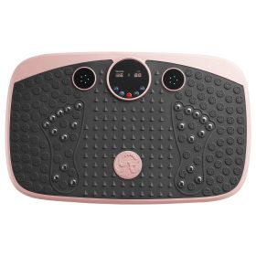 Pink Whole Body Vibration Plate Platform