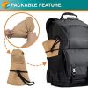 UPF 50+ Wide Brim Sun Hat with Neck Flap (Tan)