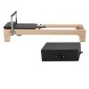 Wooden Pilates Reformer Machine with Sitting Box | 400 LBS