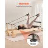 Wooden Pilates Reformer Machine with Sitting Box | 400 LBS