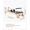Wooden Pilates Reformer Machine with Sitting Box | 400 LBS