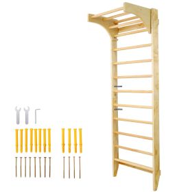 Wooden Swedish Ladder Stall Bars – Physical Therapy Gymnastics Bars