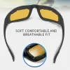 Yellow Lens Motorcycle Sports Goggles – Wind Resistant Eye Protection Glasses for Riders