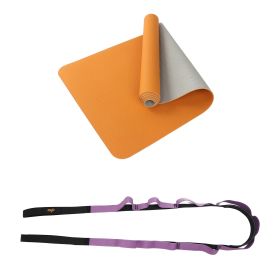 Yoga & Flexibility Bundle | 68" 9-Loop Strap for Pilates