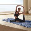 Yoga Mat – Professional TPE Exercise Mat with Non Slip Print Design, 72" x 24" Multi Purpose Workout Mat