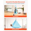 Aerial Yoga Hammock – 300 lb Load, Dual Function Aerial Silk & Yoga Swing