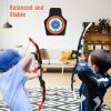 Youth Archery Bow Set – LED Light Up Bow with 20 Suction Cup Arrows for Kids