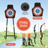 Youth Archery Bow Set – LED Light Up Bow with 20 Suction Cup Arrows for Kids