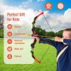 Youth Archery Bow Set – LED Light Up Bow with 20 Suction Cup Arrows for Kids
